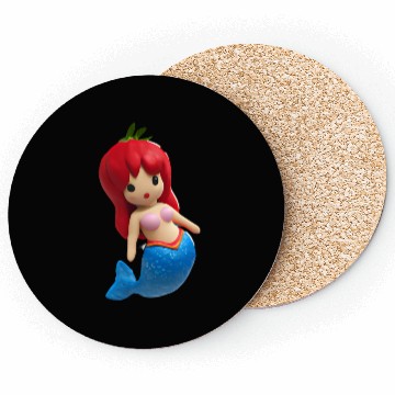 Discover Strawberry mermaid Coasters