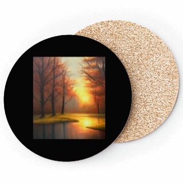 Discover solitude and serene forest Coasters