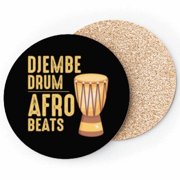 Discover Djembe Player Drummer Music Drum Musician Coasters
