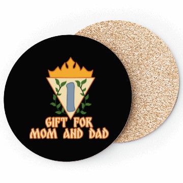 Discover I am a gift for mom and dad. Coasters