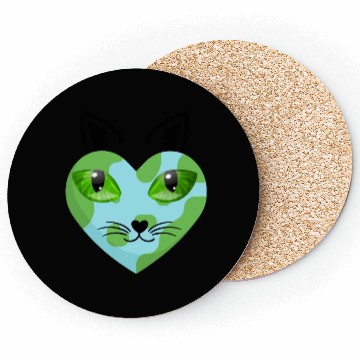 Discover Save The Earth Its The Only Planet With Cat Coasters