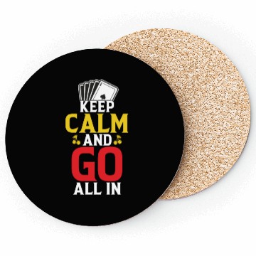 Discover Keep Calm and Go Coasters
