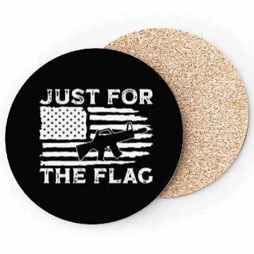 Discover Soldier just for flag military army veteran Coasters