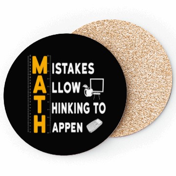 Discover I'm A Math Teacher Appreciation Gift Math Lover Coasters