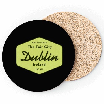 Discover Dublin Ireland Coasters