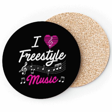 Discover I love freestyle music Coasters