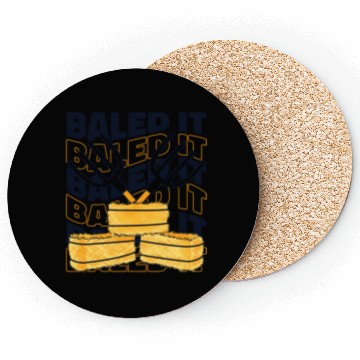 Discover Baled It Rancher Agribusiness Agriculture Farmer Coasters