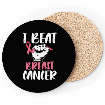 Discover I Beat Breast Cancer Survivor Breast Cancer Coasters