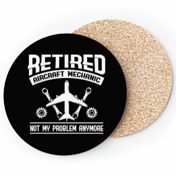 Discover Aircraft Mechanic Coasters