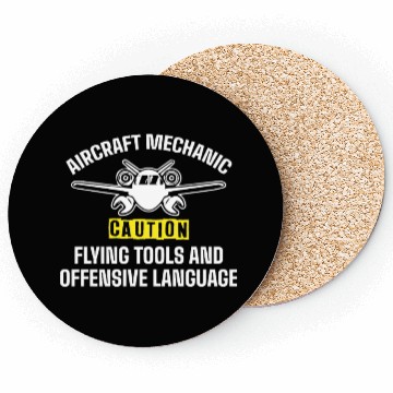 Discover Aircraft Mechanic Coasters