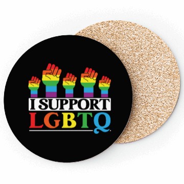 Discover I Support LGBTQ Rainbow Pride Month Gay Pride Coasters