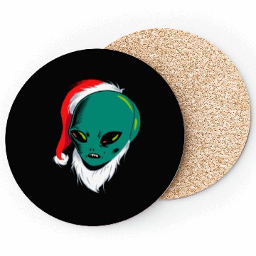 Discover Aliens Love Christmas Coasters