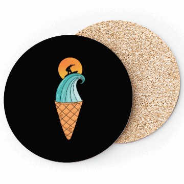 Discover Nature Wave Ice Cream Coasters