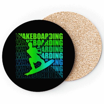 Discover Wakeboard Wakeboarder Wakeboarding Freestyle DNA Coasters