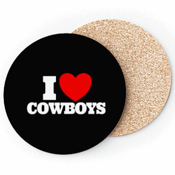 Discover I Love Cowboys Red Heart Cowboy Lovers Cowboys Coasters