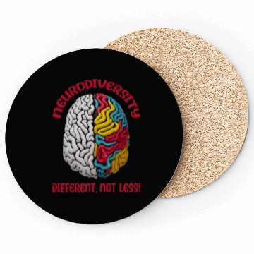 Discover "Different, Not Less" Neurodiversity Coasters