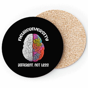 Discover "Different, Not Less" Neurodiversity Coasters