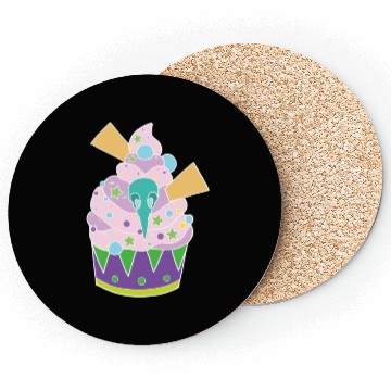 Discover Cupcake Graveyard Coasters