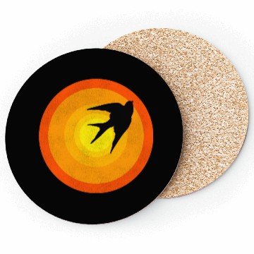 Discover Caged Bird Sunrise gift Coasters