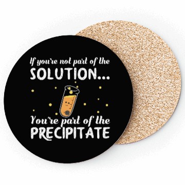 Discover Chemistry Science Precipitate Coasters