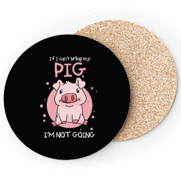 Discover Pig Farmer Pig Lover Coasters