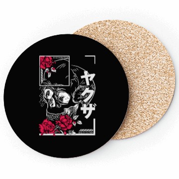 Discover japanese skull Coasters