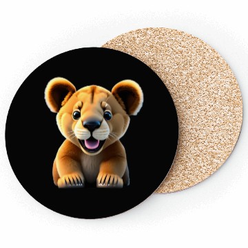 Discover Baby Lion Coasters
