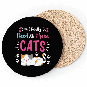Discover Cats Cat Owner Cat Lover Coasters