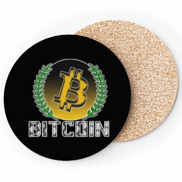 Discover Bitcoin design 2 Coasters