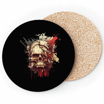Discover Blood Skull Coasters