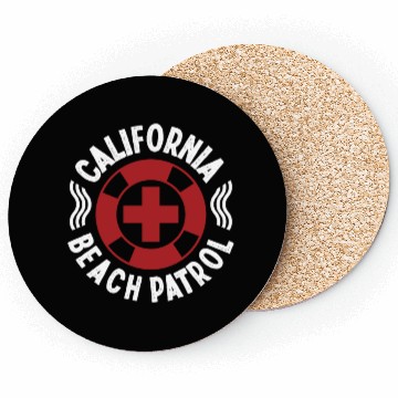 Discover Lifeguard california beach patrol pool guard Coasters