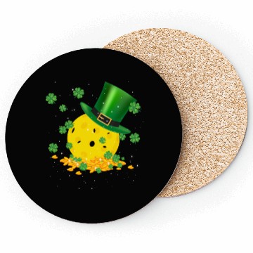 Discover Bowling Patrick Day Coasters