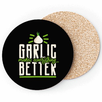 Discover Garlic Garlic Cloves Garlic Lover Cooking Coasters
