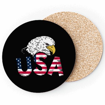Discover Usa Eagle Coasters