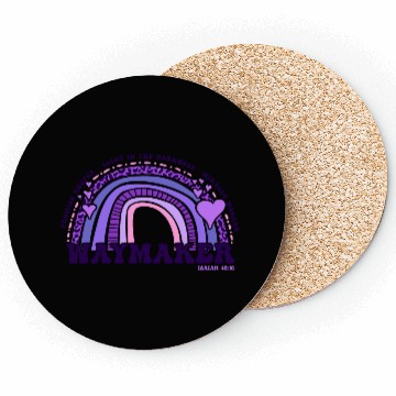 Discover Waymaker Promise Keeper Miracle Worker - Jesus Coasters