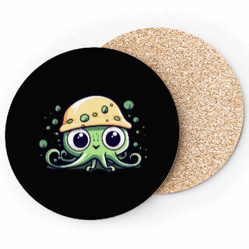 Discover Kawaii Octopus Coasters