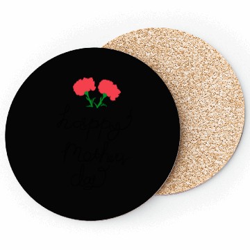 Discover Happy mother's day handwritten lettering Coasters