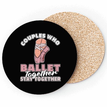 Discover Ballet Ballerina Couple Coasters