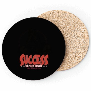 Discover GYM No Excuses Success Body Building Gorilla Coasters