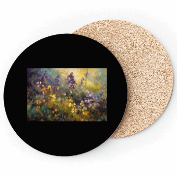 Discover Flower Painting Coasters