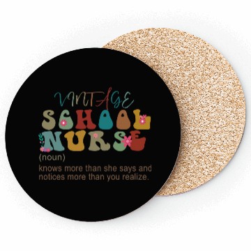 Discover VINTAGE SCHOOL NURSE Coasters