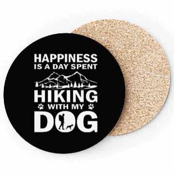 Discover Hiking Dog Lover Coasters