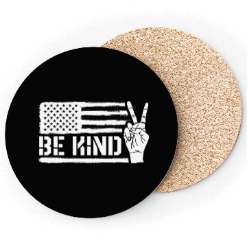 Discover Be Kind Sign Language Asl Teacher Gift Deaf Coasters