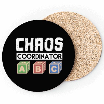 Discover Chaos Coordinator Teacher Coasters