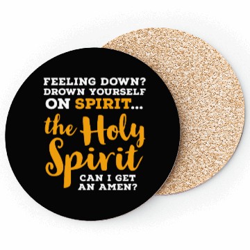 Discover the Holy Spirit CAN I GET AN AMEN? Coasters