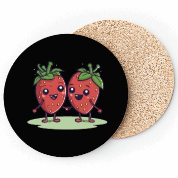 Discover Strawberry Friends Coasters