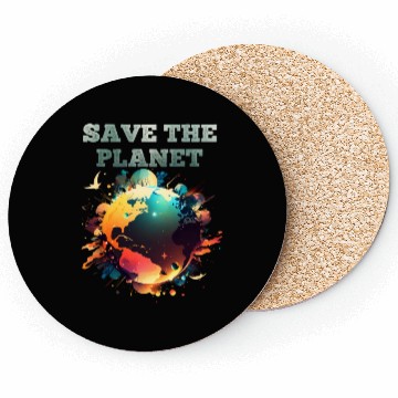 Discover Save the Planet Climate and Nature Care Coasters