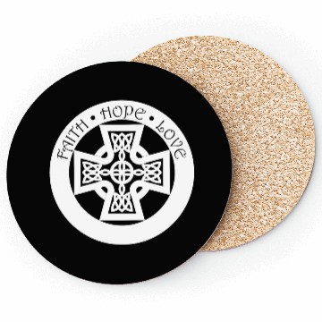 Discover Timeless Celtic Cross With Celtic Knots Coasters