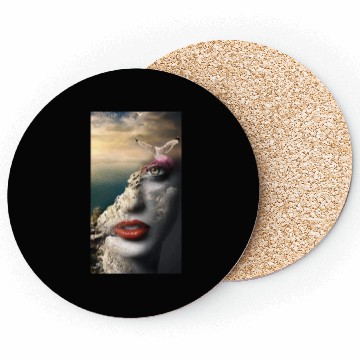 Discover la femme et le nature Coasters