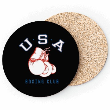 Discover USA Boxing Club Coasters